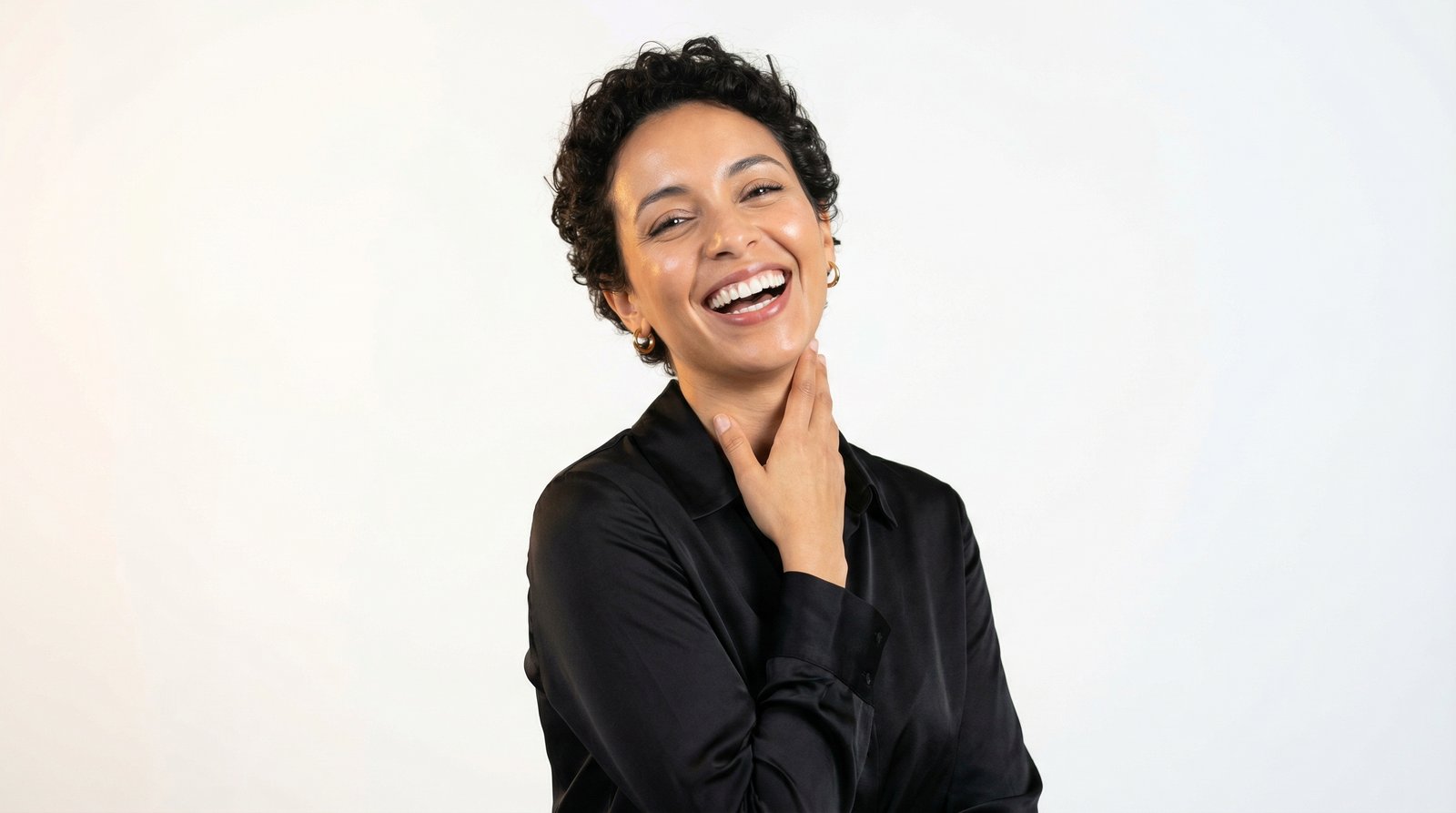 Patiente souriante au Basma Clinique Dentaire – Dentiste Marrakech, Marrakech